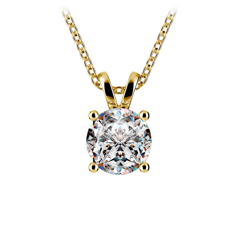 Moissanite diamond Pendant