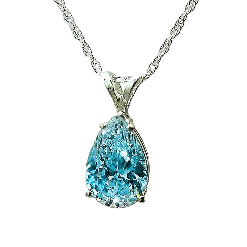 Waterdrop cubic necklace