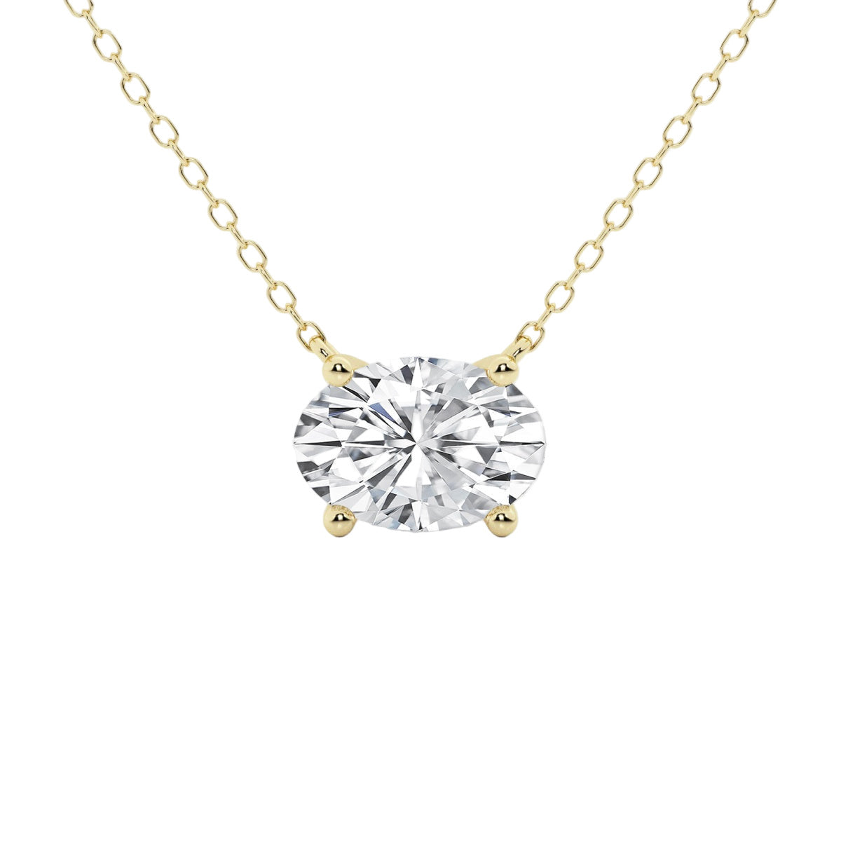 Moissanite diamond pendant (s)