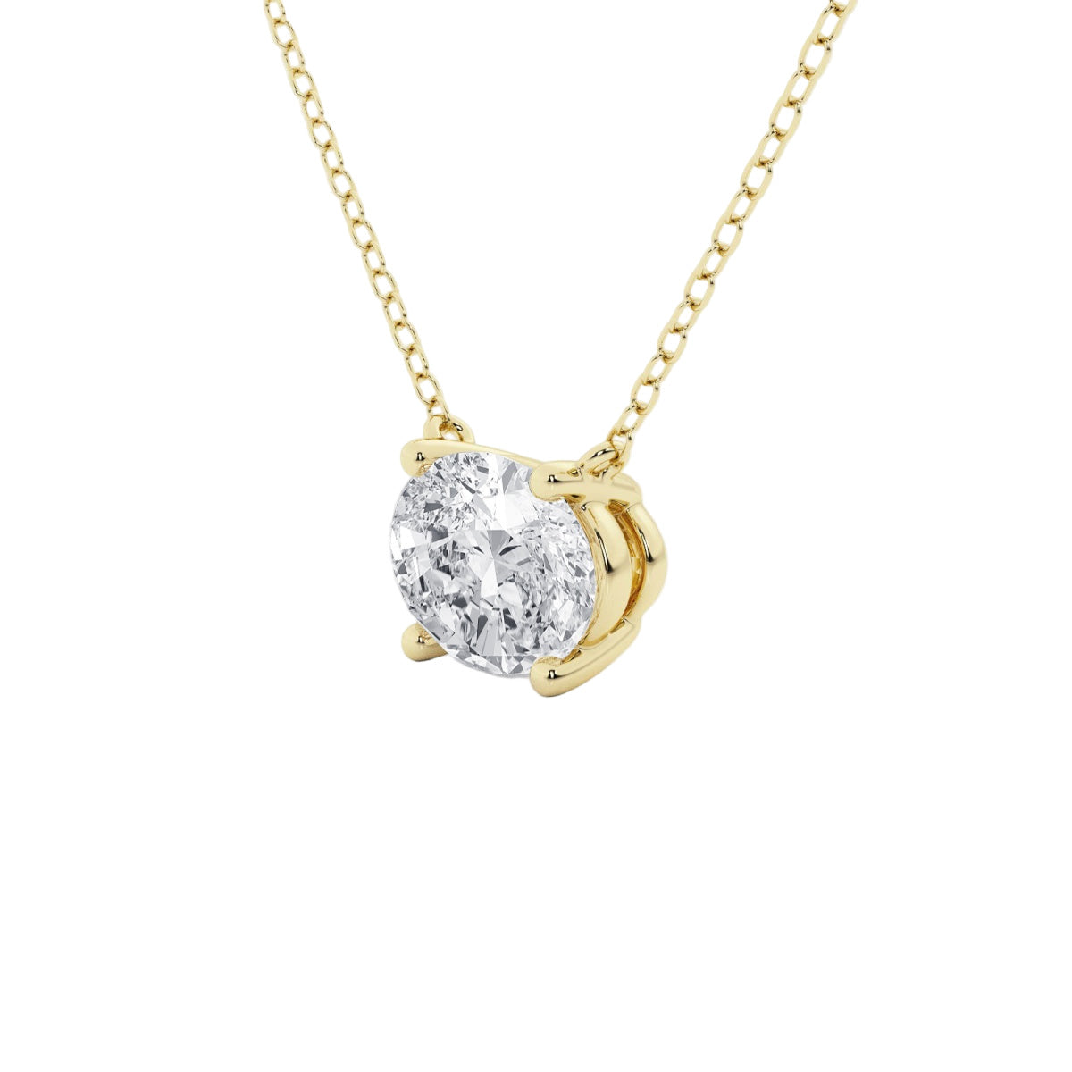 Moissanite diamond pendant (s)