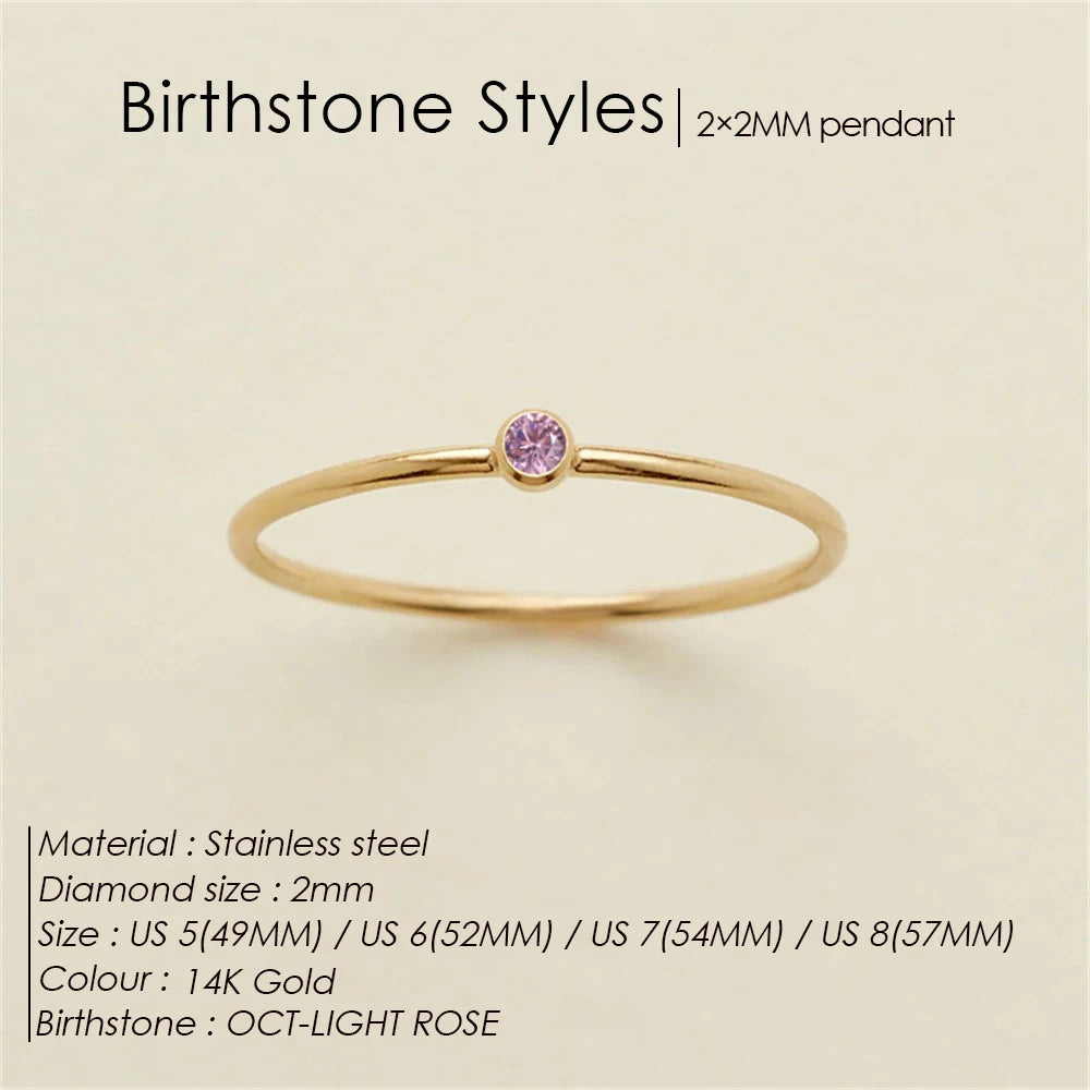 Birthstone Ring