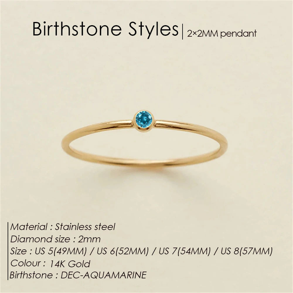Birthstone Ring