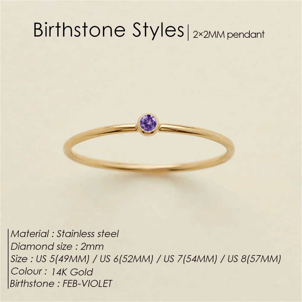 Birthstone Ring