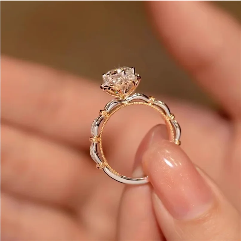 Lover rose gold plated ring