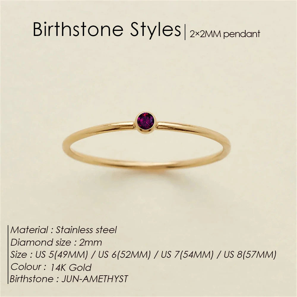 Birthstone Ring