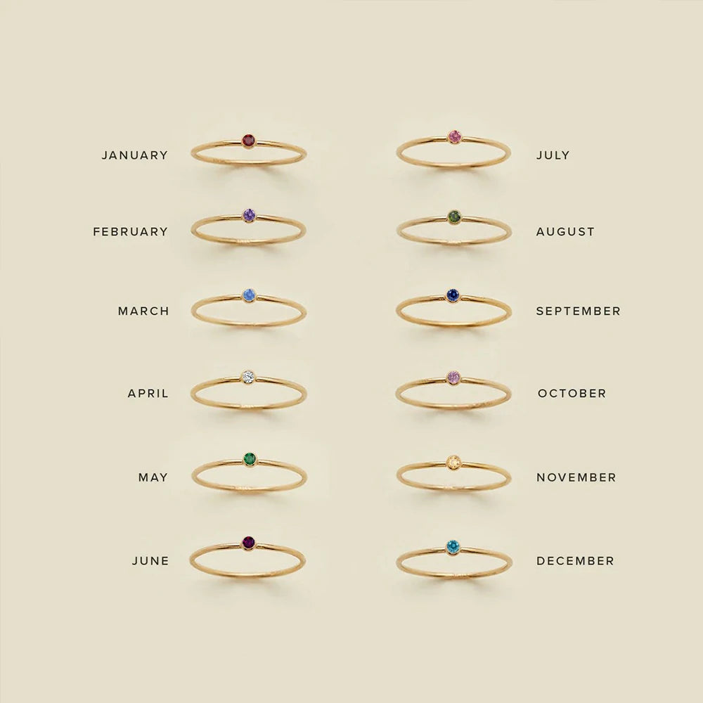 Birthstone Ring