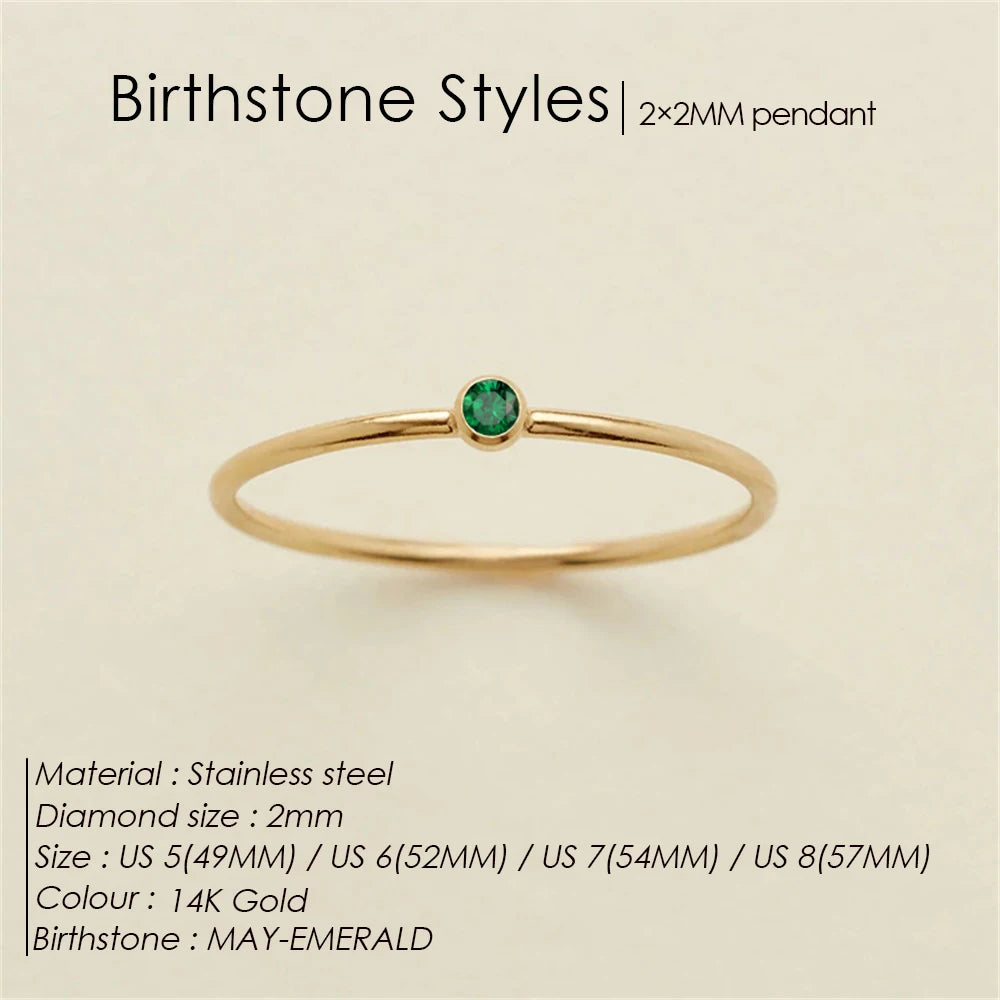 Birthstone Ring