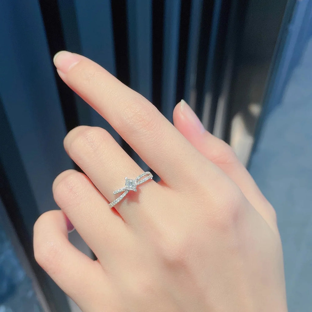 Diamond Princess Engagement Ring