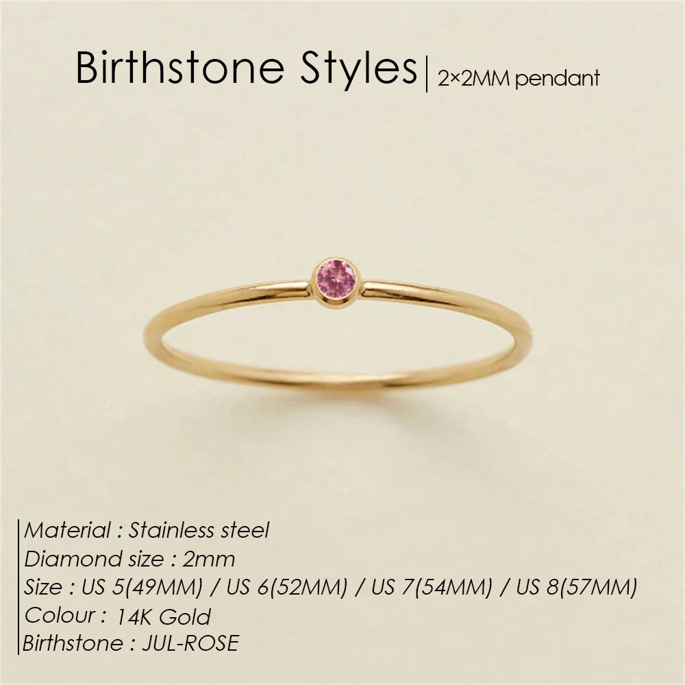 Birthstone Ring
