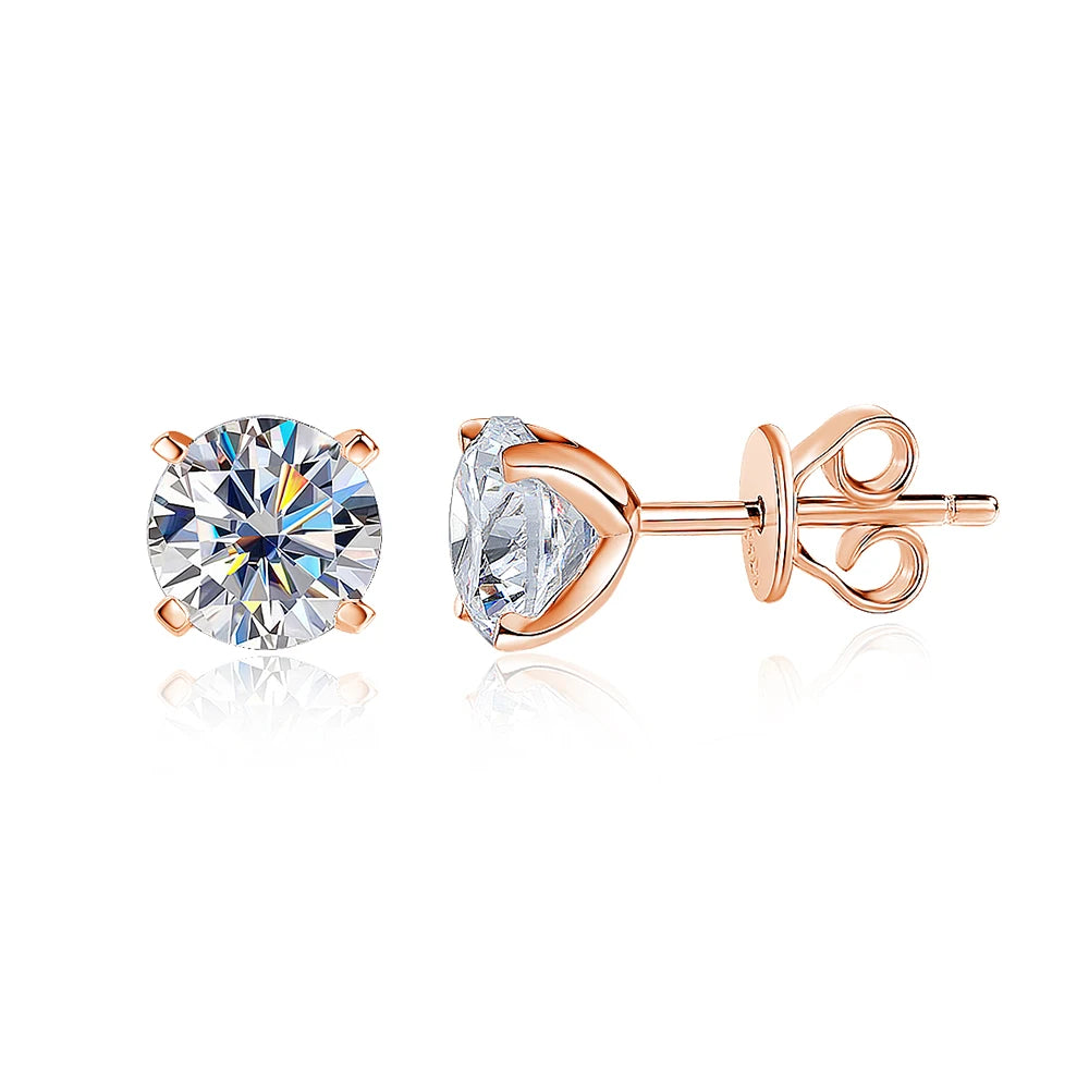 Moissanite earring 0.2-2ct