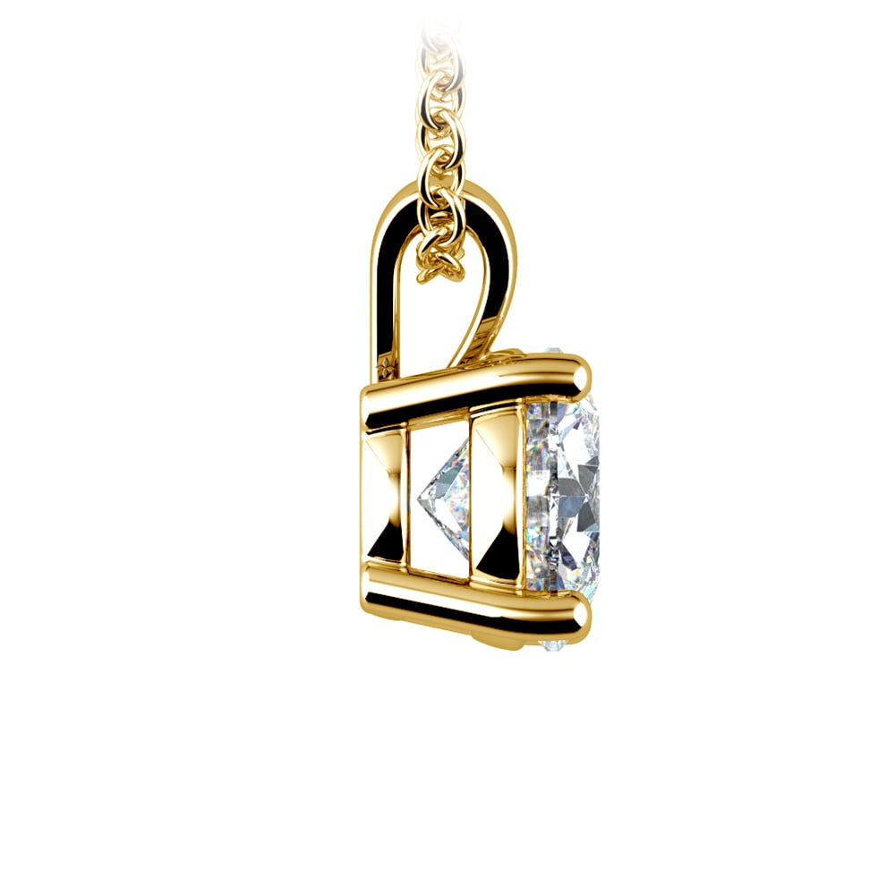 Moissanite diamond Pendant