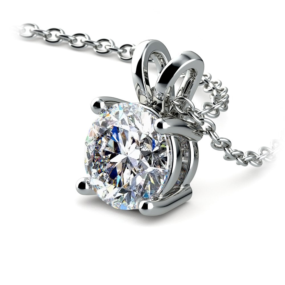 Moissanite diamond Pendant
